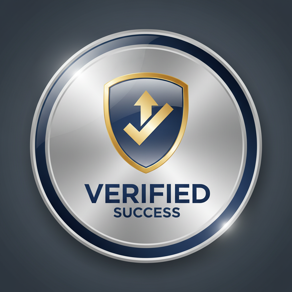 Verified success story badge
