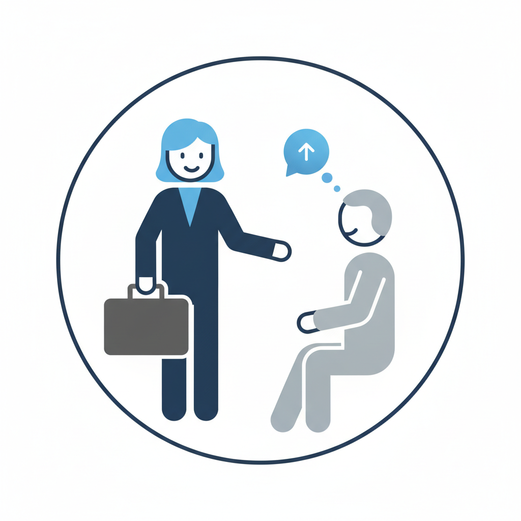 Free career counseling icon